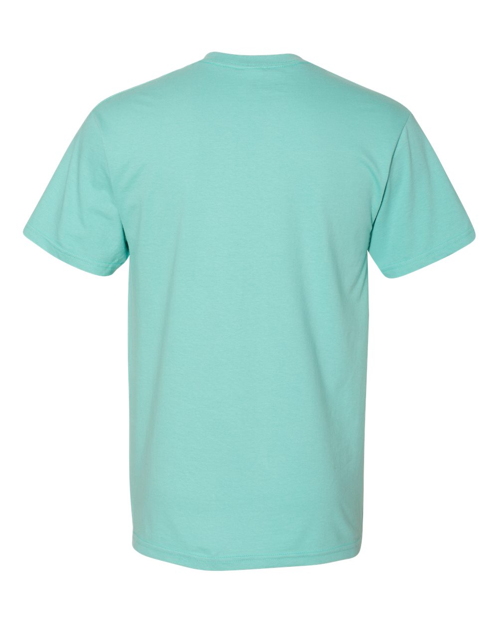 Rear View of Chalky Mint Hammer™ T-Shirt - H000