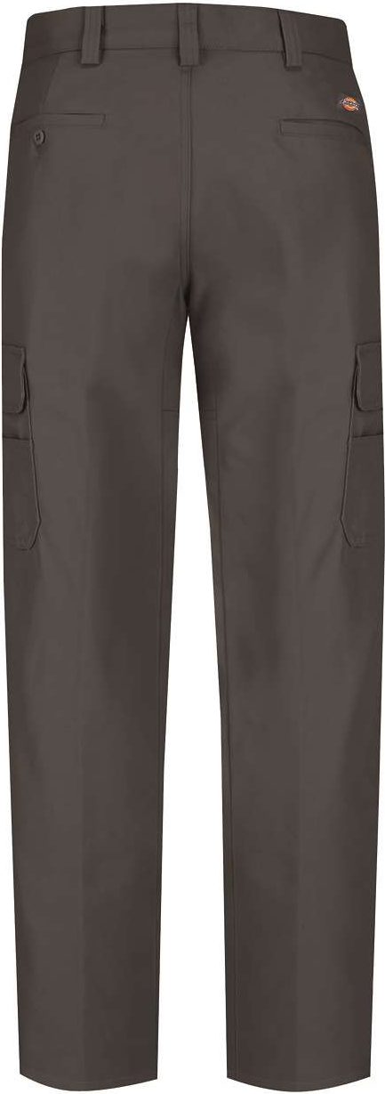 Rear View of Charcoal - 32I Functional Cargo Pants - WP80