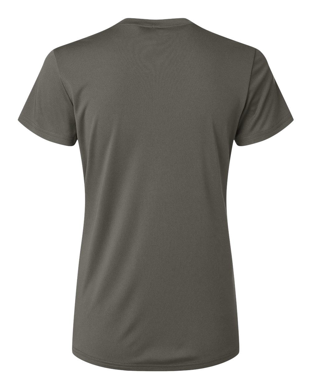 Rear View of Charcoal Pro-Lock Women's Performance T-Shirt - 48000L