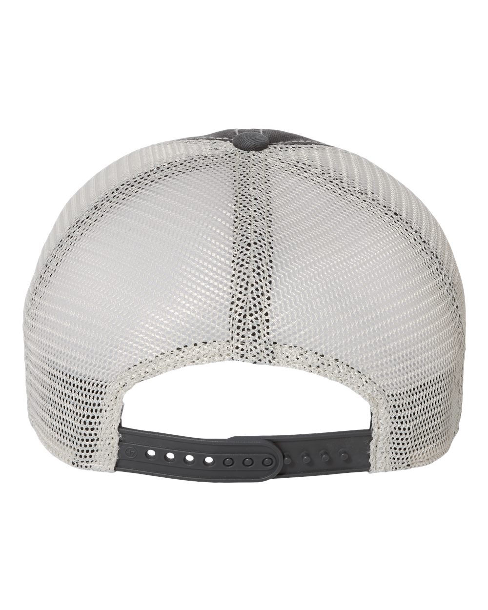 Rear View of Charcoal/ Stone Trawler Cap - 4710