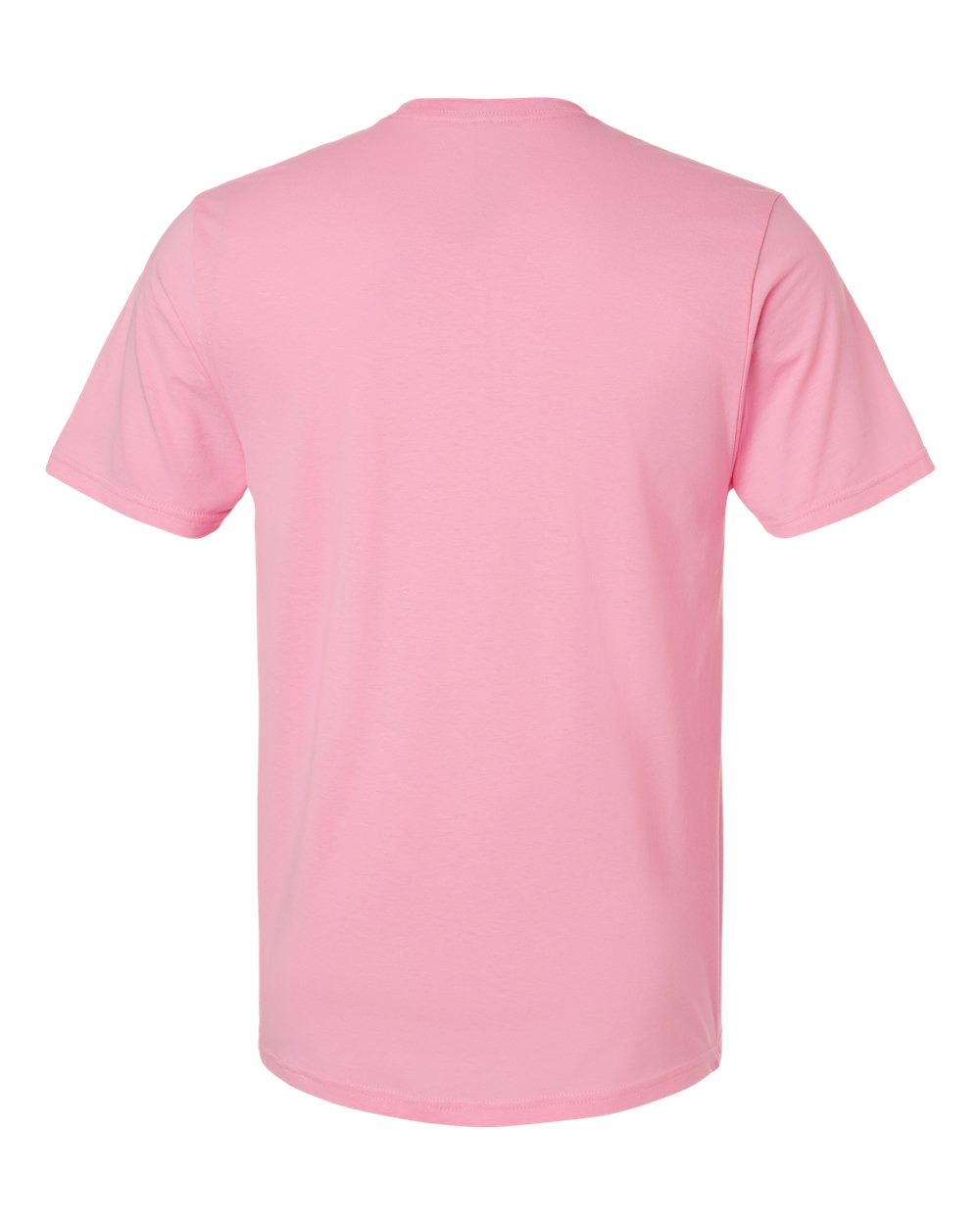 Rear View of Charity Pink Softstyle® Lightweight T-Shirt - 980