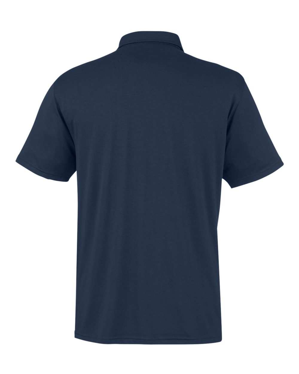 Rear View of Classic Navy Cloud Lightweight Polo - TM538