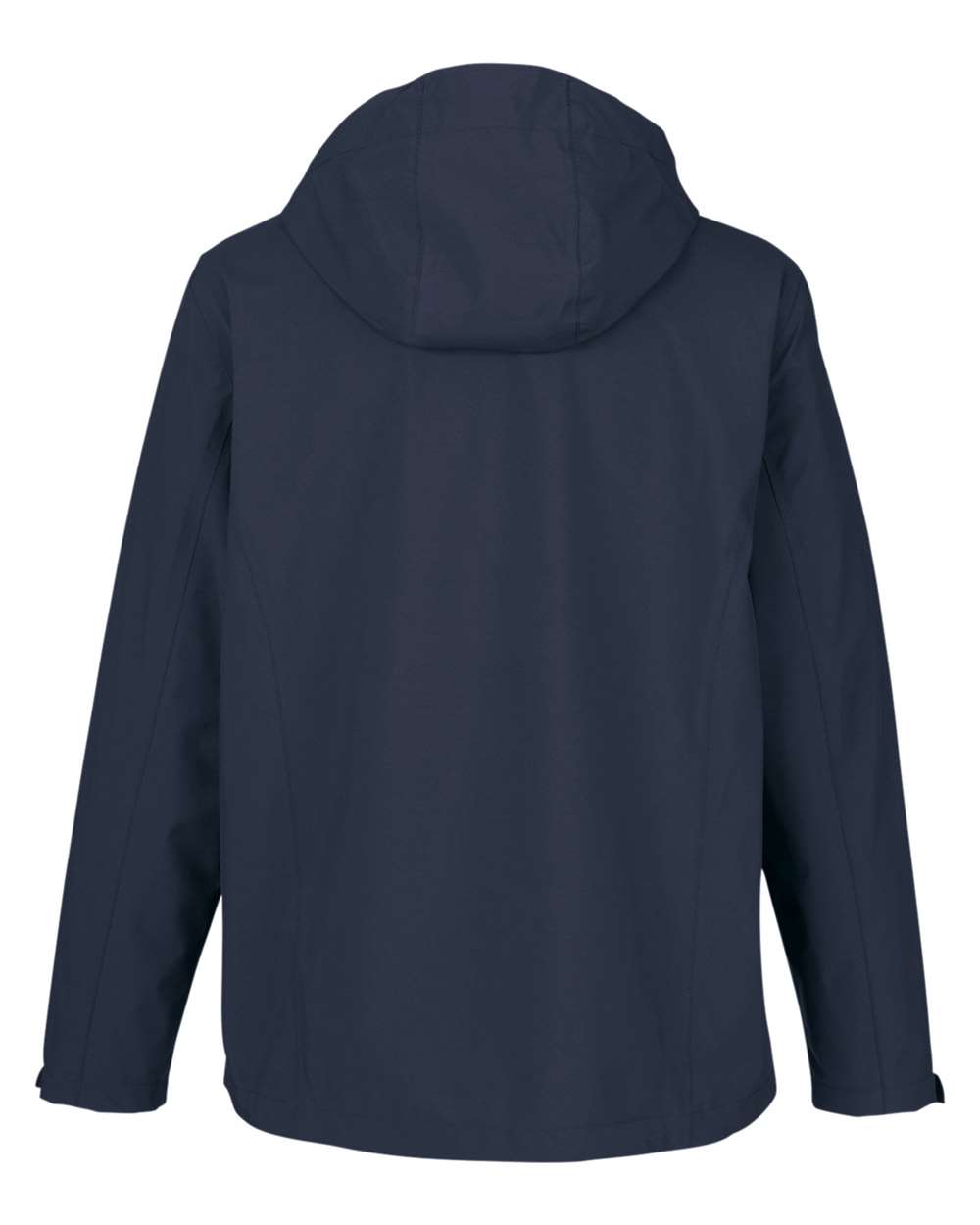 Rear View of Classic Navy Men's Barrier Rain Jacket - CE712