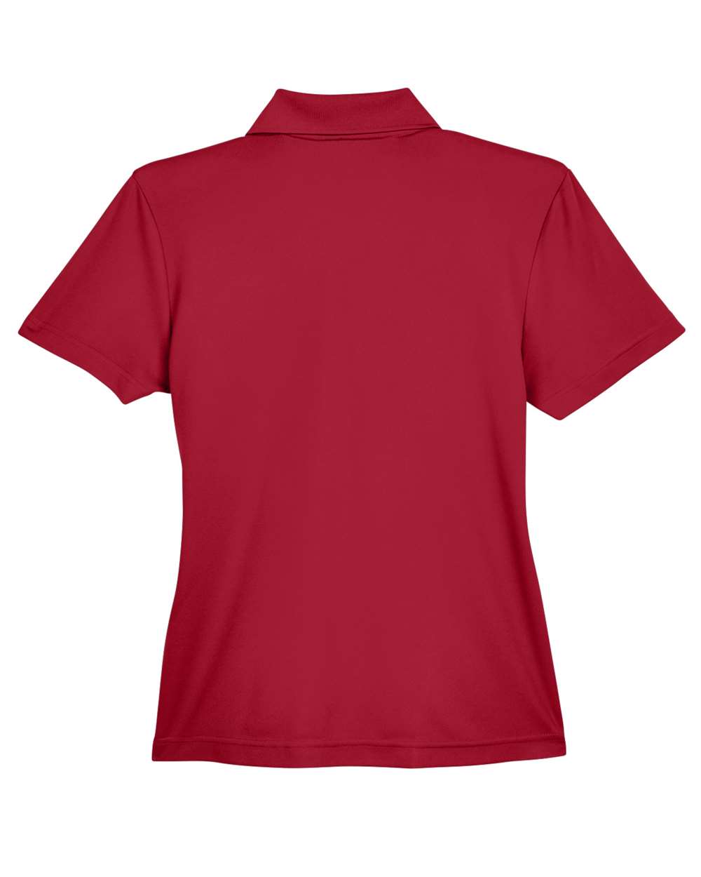 Rear View of Classic Red Women's Origin Performance Piqué Polo with Pocket - 78181P