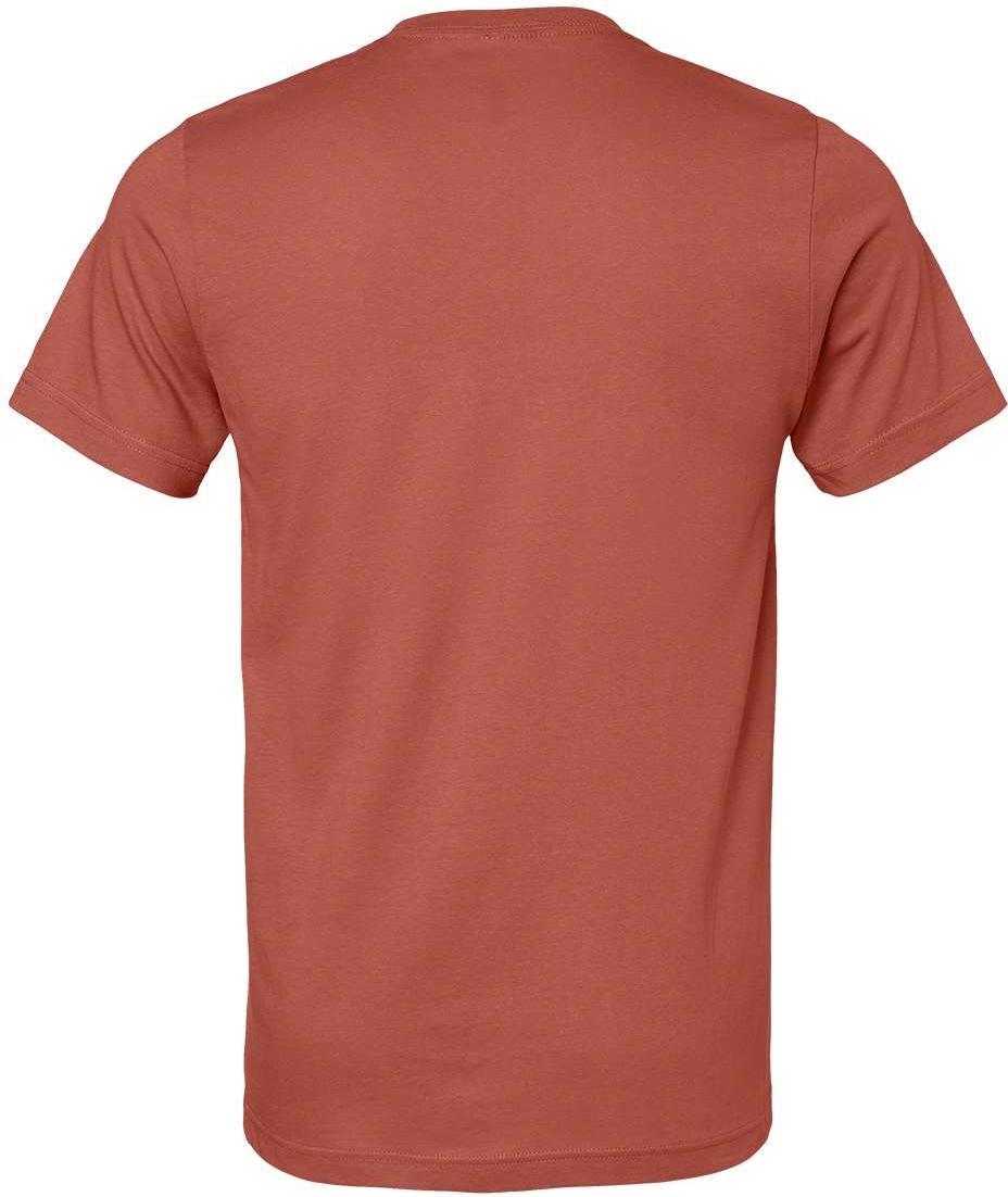 Rear View of Clay Jersey Tee - 3001