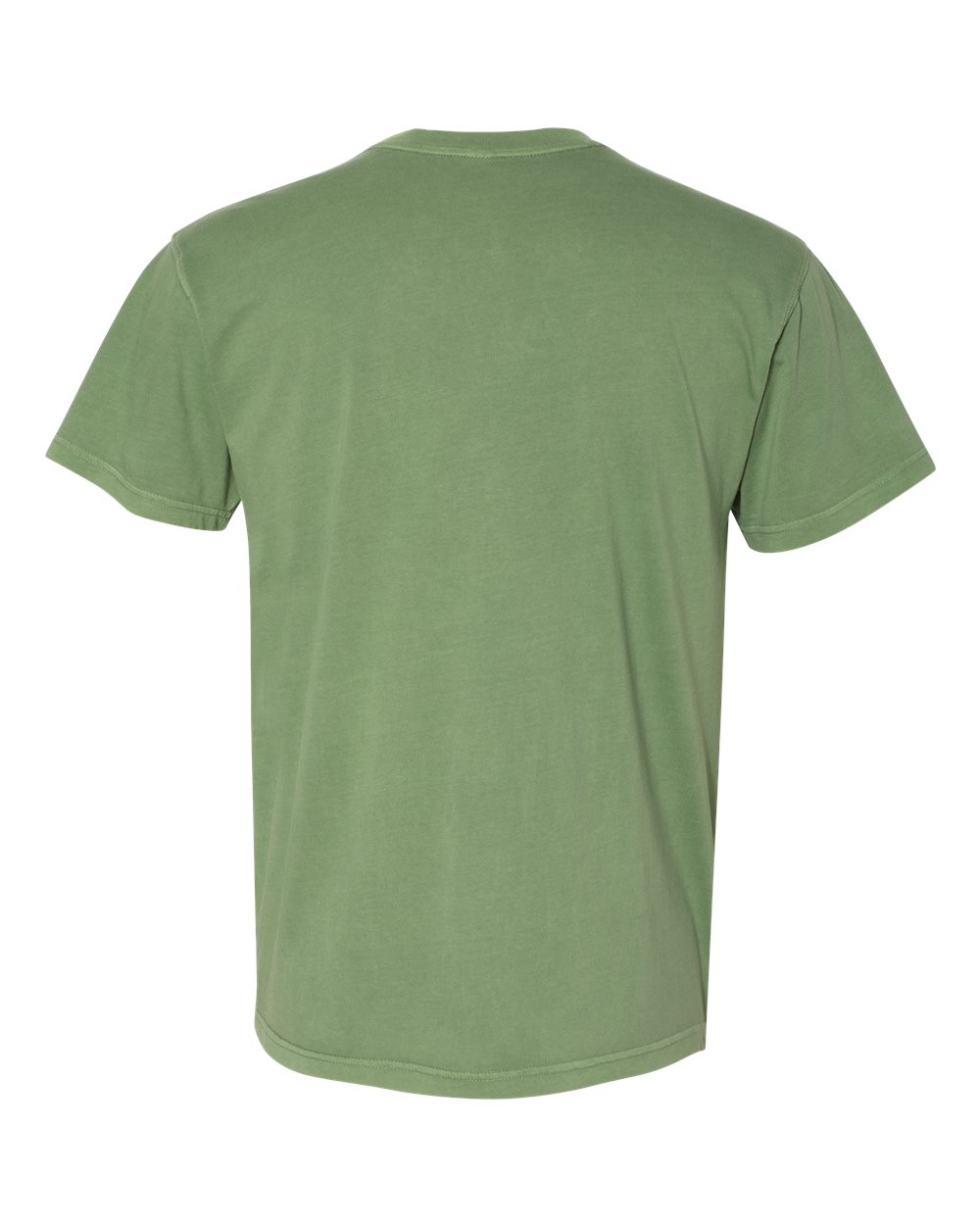 Rear View of Clover Inspired Dye Short Sleeve T-Shirt - 7410