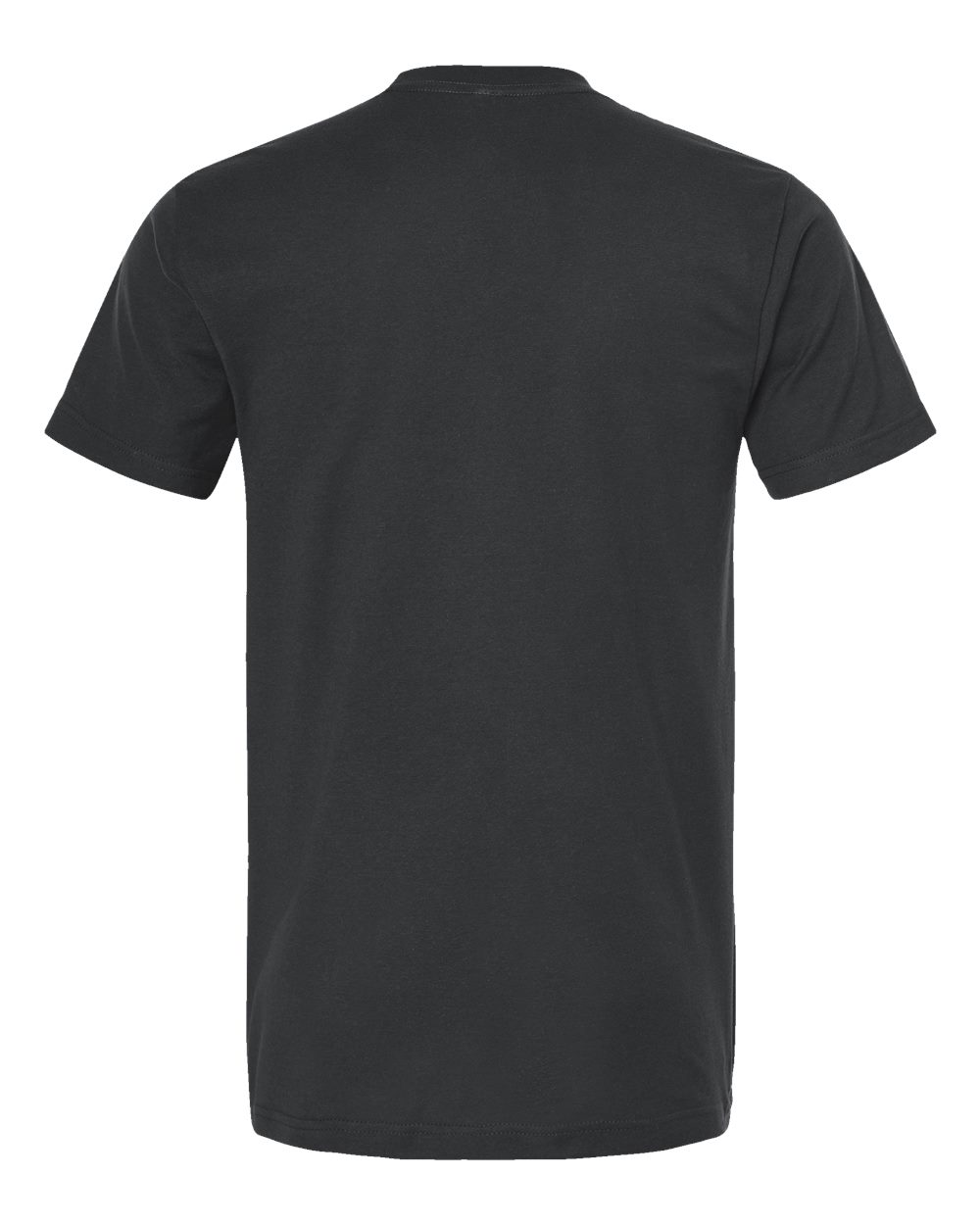 Rear View of Coal Fine Jersey T-Shirt - 202