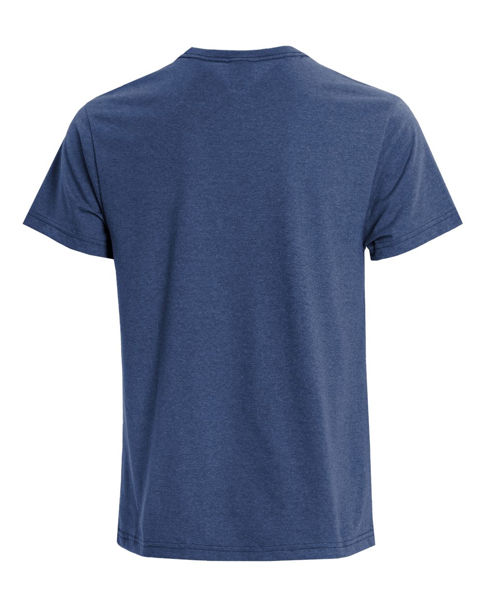Rear View of Cobalt Eco T-Shirt - EC100