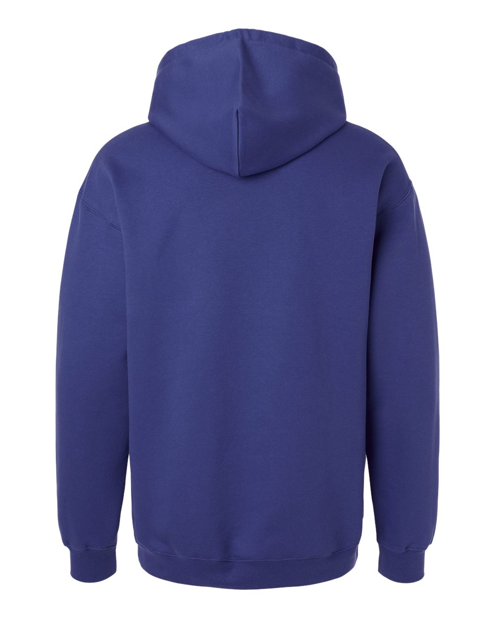 Rear View of Cobalt Softstyle® Midweight Hooded Sweatshirt - SF500
