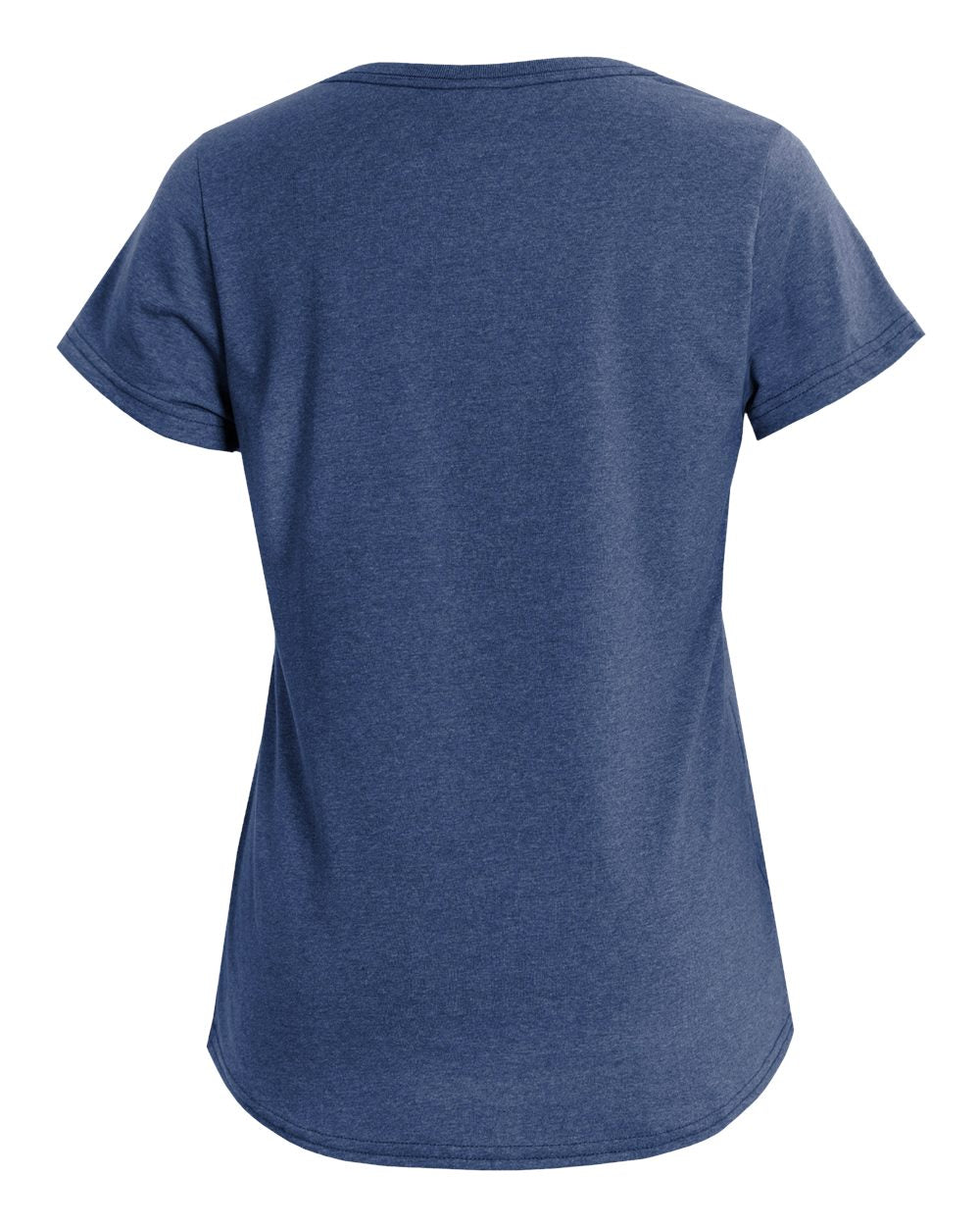 Rear View of Cobalt Women's Eco T-Shirt - EC200