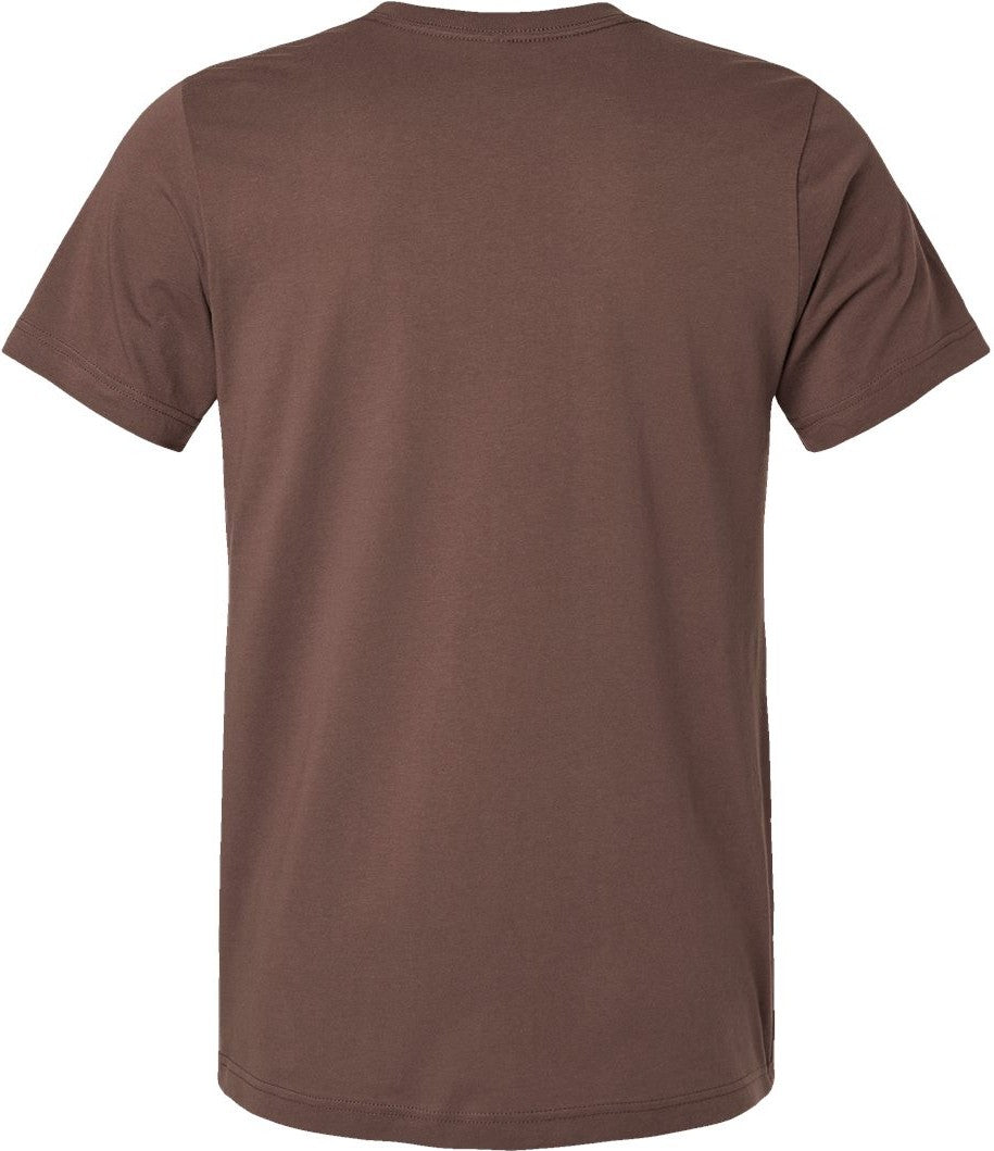 Rear View of Cocoa Jersey Tee - 3001