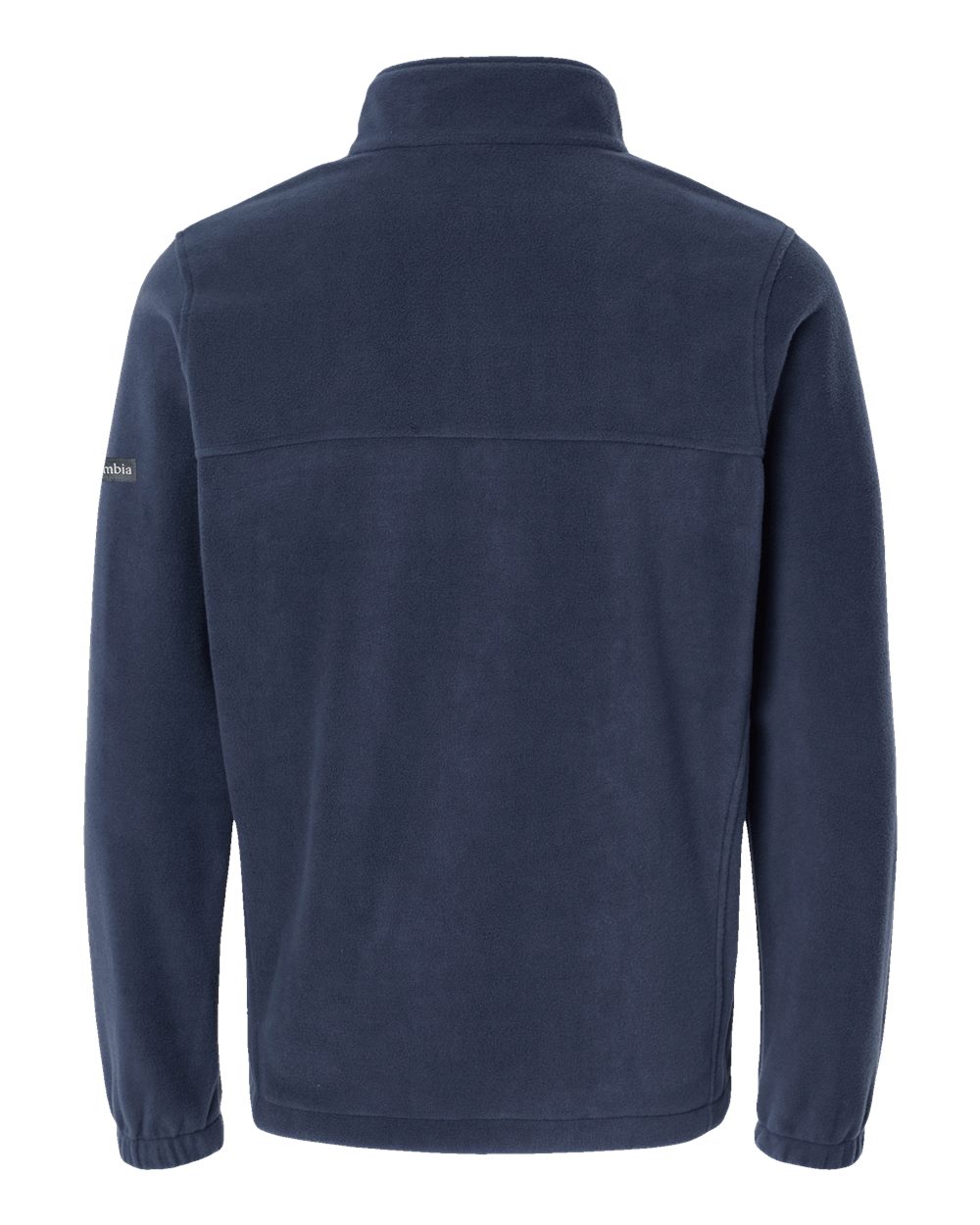 Rear View of Collegiate Navy Steens Mountain™ Half-Zip Pullover - 212486
