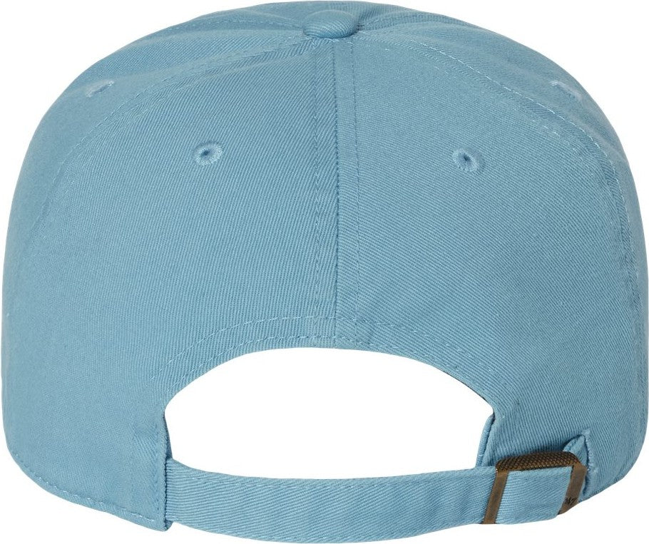 Rear View of Columbia Blue Clean Up Cap - 4700
