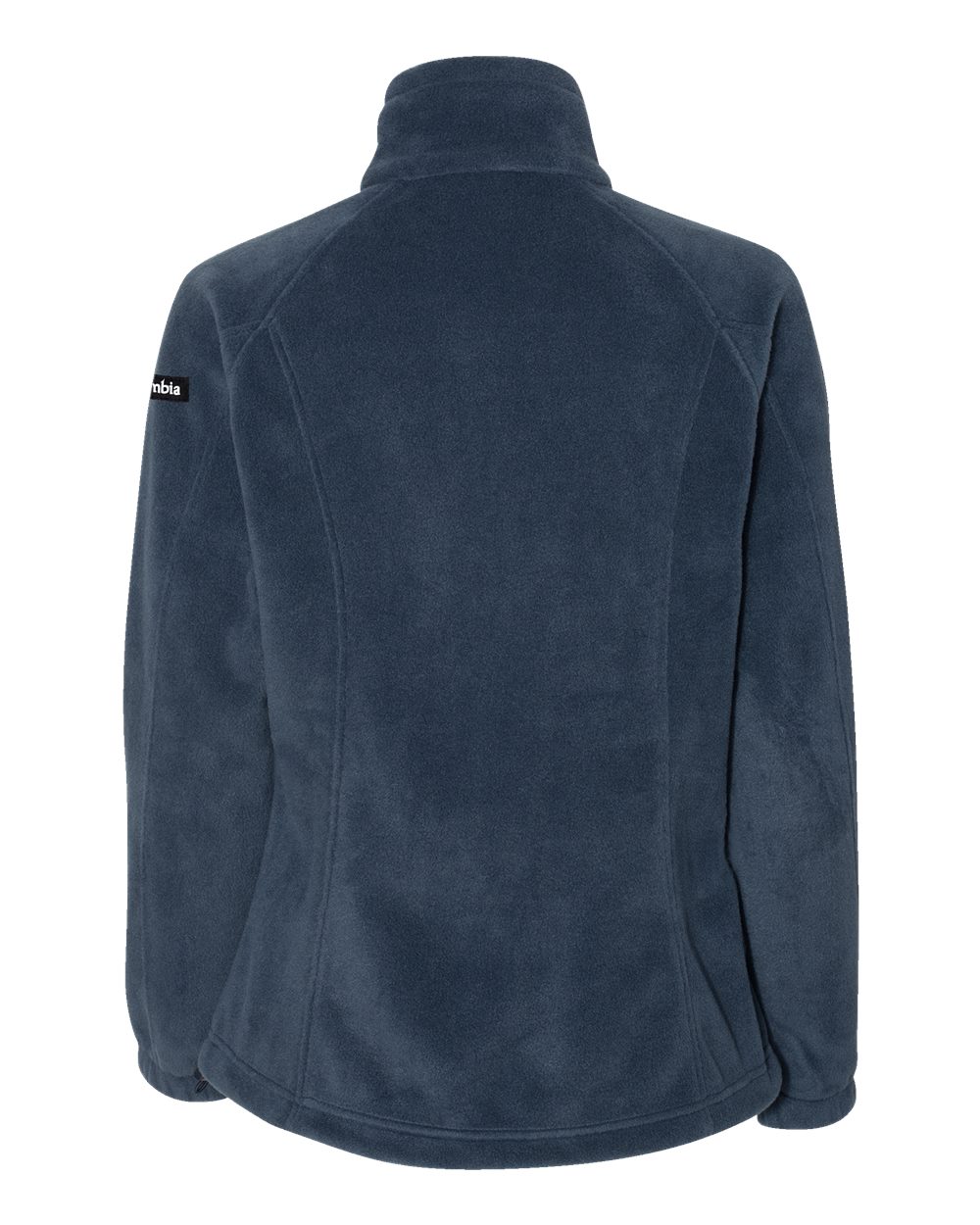 Rear View of Columbia Navy Women’s Benton Springs™ Fleece Full-Zip Jacket - 212470