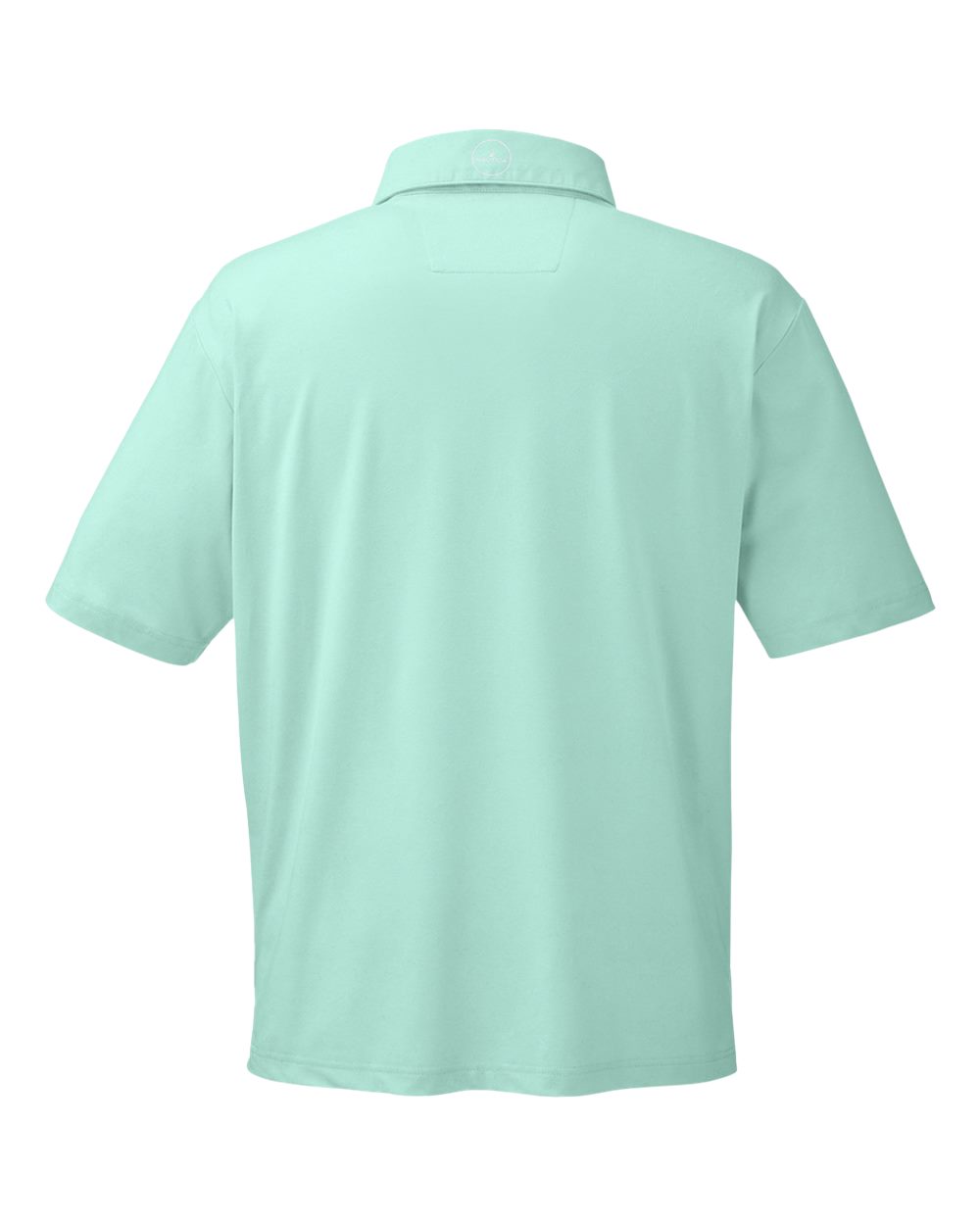 Rear View of Cool Mint Saltwater Polo - N17922