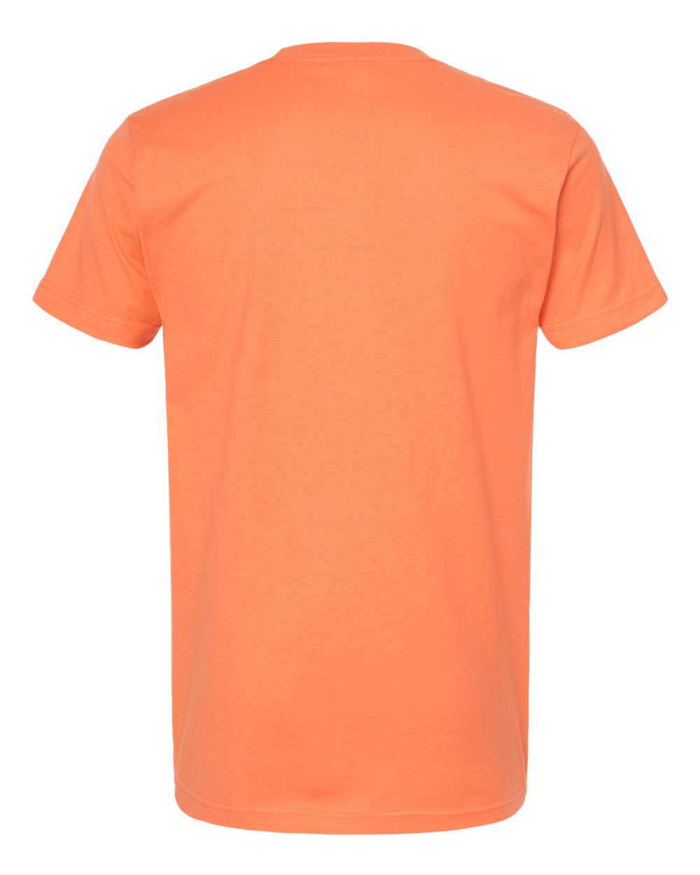 Rear View of Coral Fine Jersey T-Shirt - 202