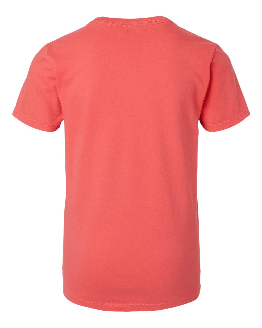 Rear View of Coral Youth Classic T-Shirt - 202