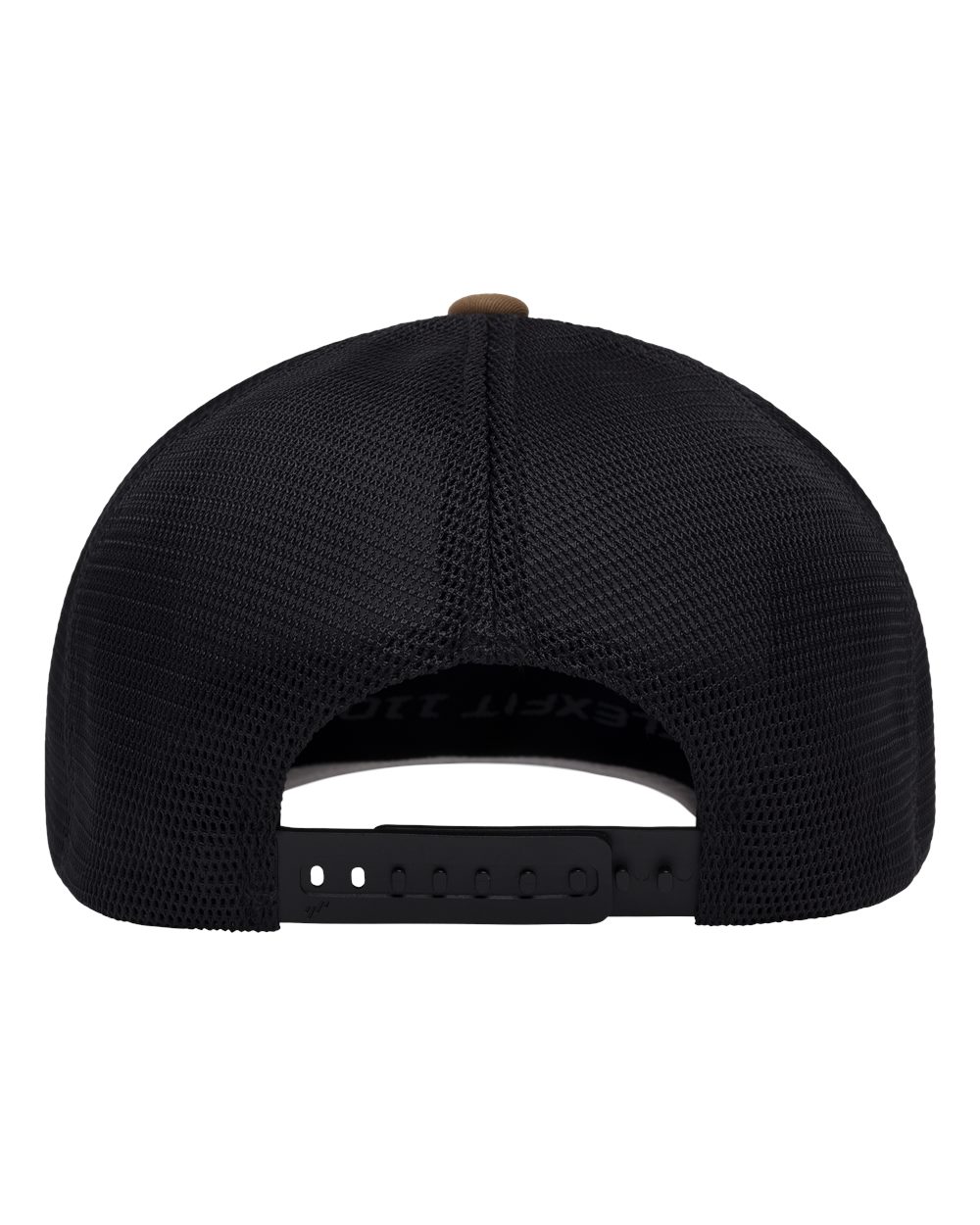 Rear View of Coyote Brown/ Black 110® Mesh-Back Cap - 110M