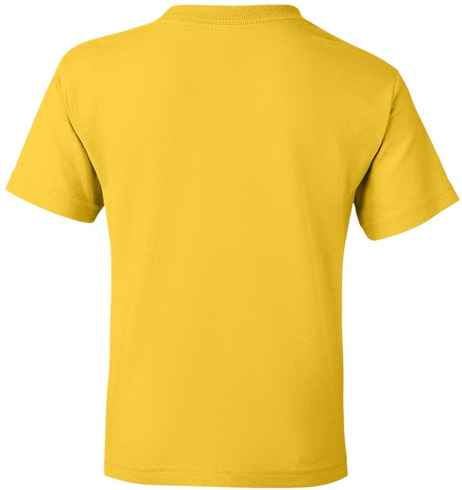 Rear View of Daisy DryBlend® Youth T-Shirt - 8000B