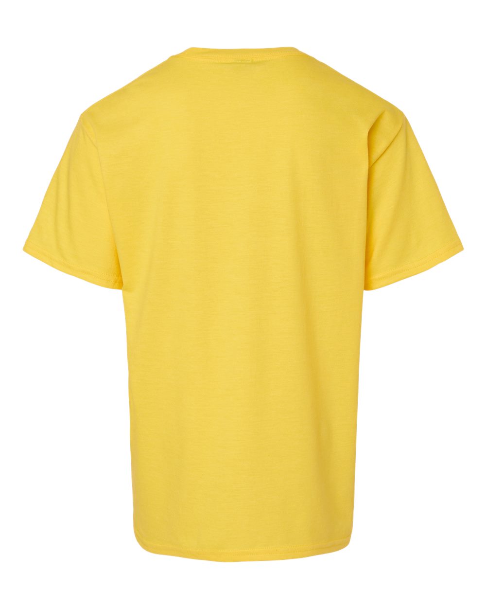 Rear View of Daisy Mist Softstyle® Youth CVC T-Shirt - 64000BCVC