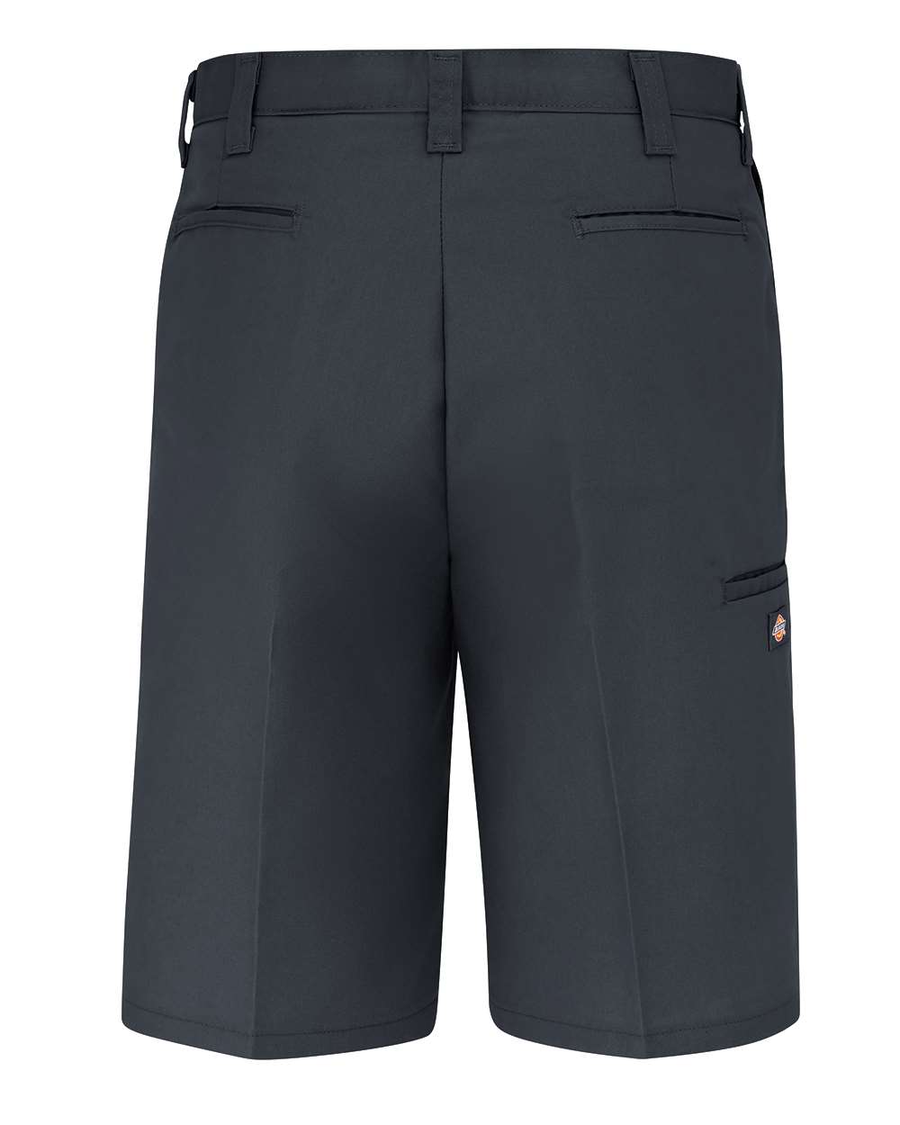 Rear View of Dark Charcoal Premium Industrial Multi-Use Pocket Shorts - LR62