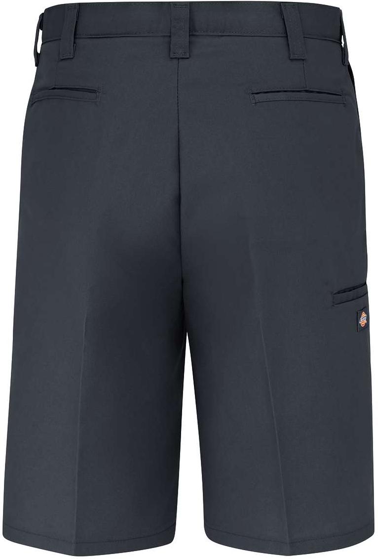 Rear View of Dark Charcoal Premium Industrial Multi-Use Pocket Shorts - Odd Sizes - LR62ODD