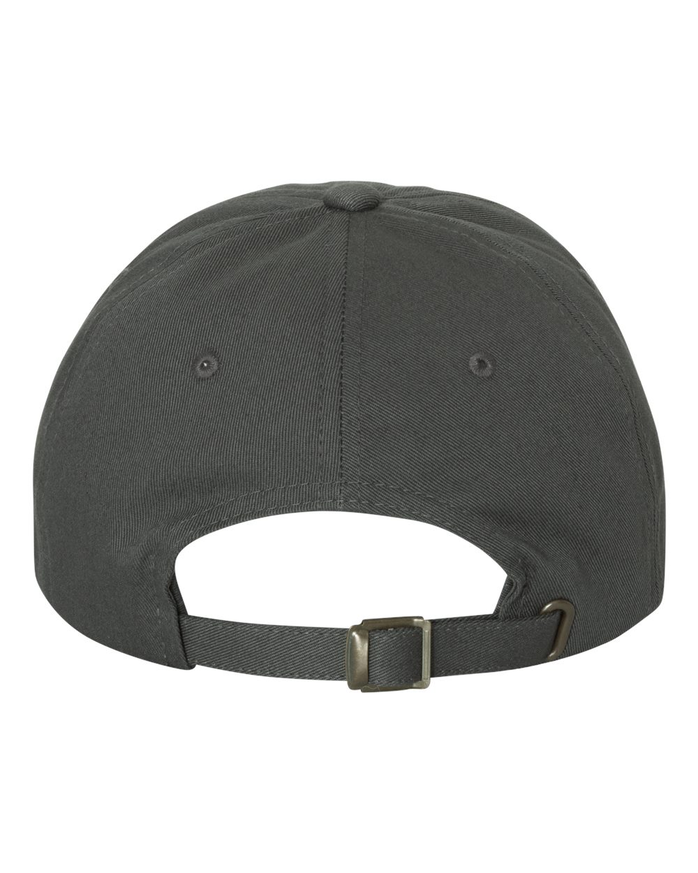 Front View of Dark Grey Classic Dad Hat - 6245CM