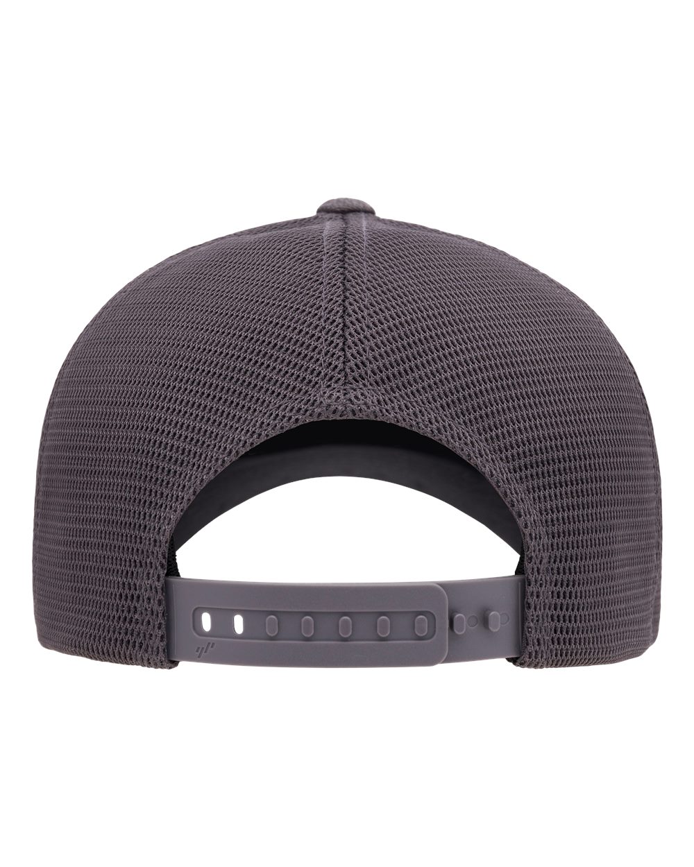 Rear View of Dark Heather Grey 110® Mesh-Back Cap - 110M