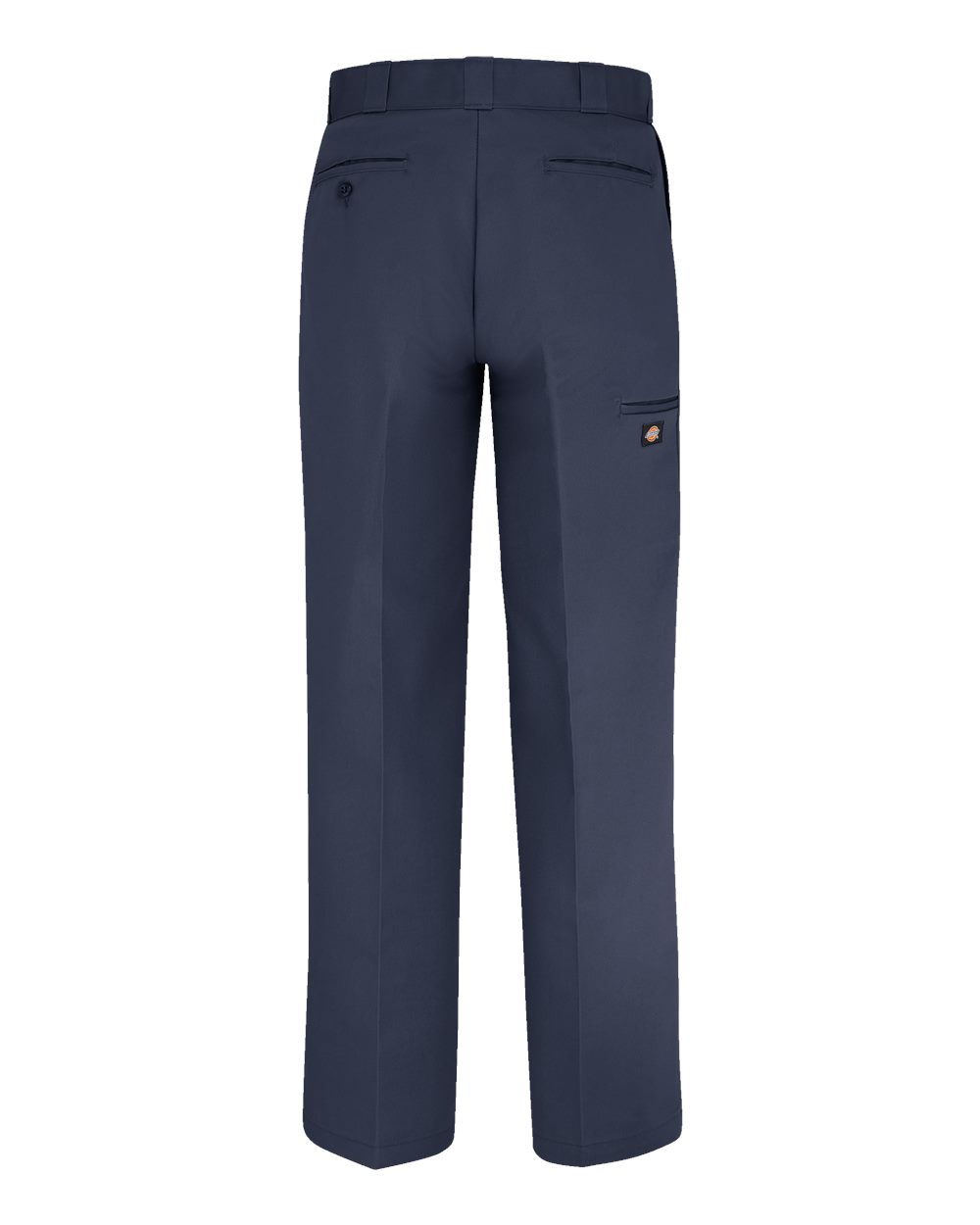 Rear View of Dark Navy - 34I Double Knee Work Pants - Extended Sizes - 8528EXT