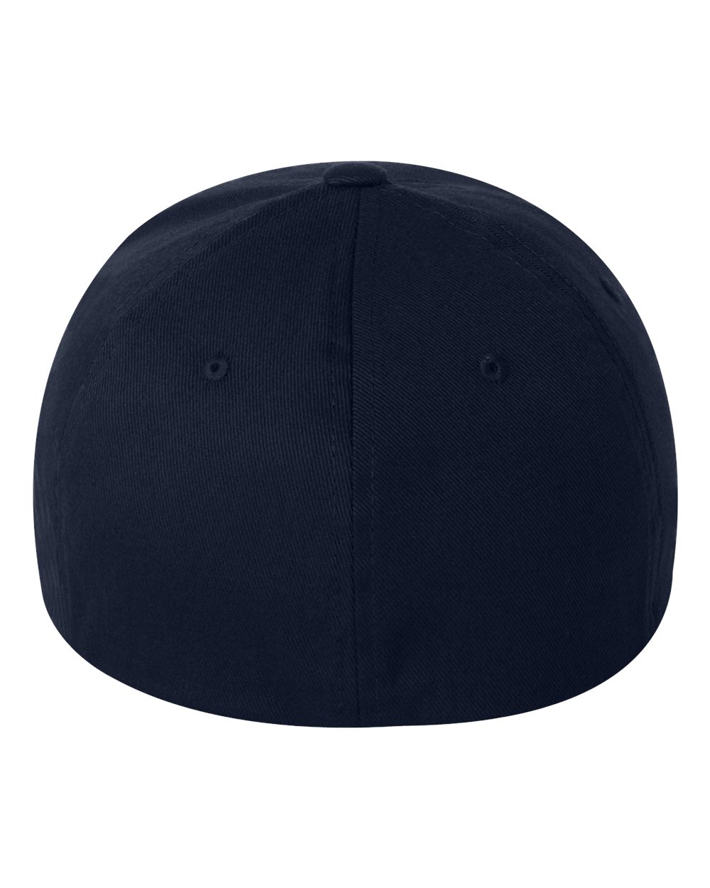 Front View of Dark Navy Cotton Blend Cap - 6277