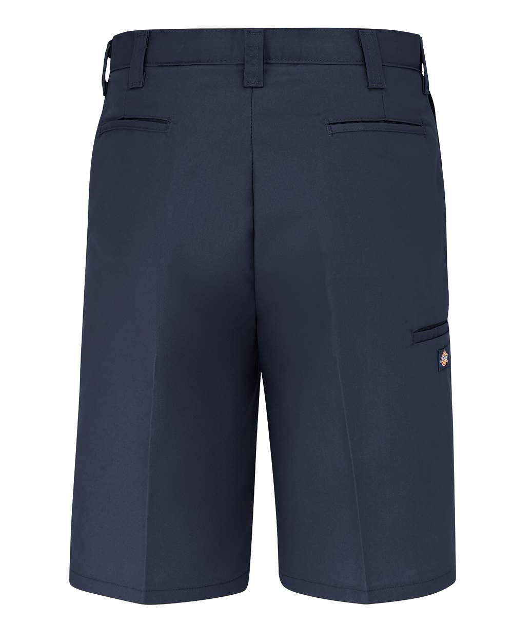 Rear View of Dark Navy Premium Industrial Multi-Use Pocket Shorts - LR62