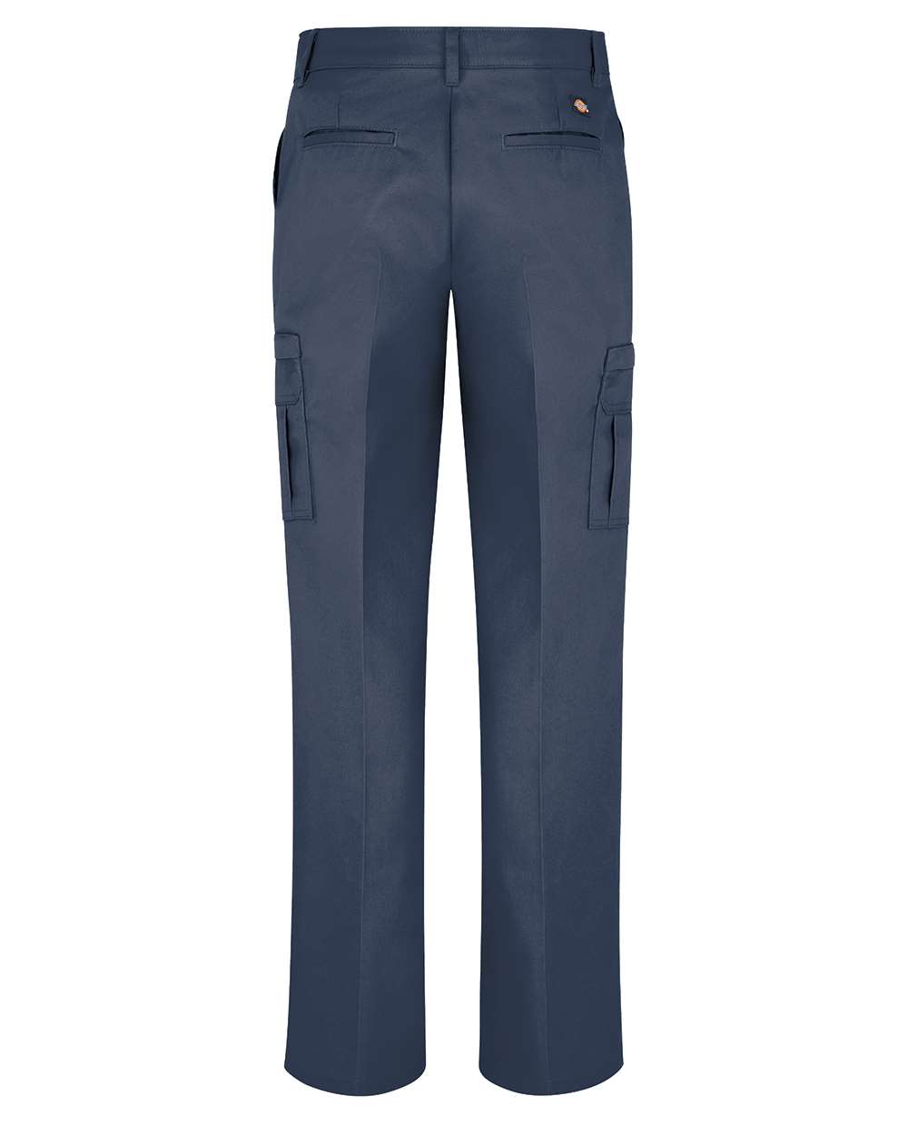 Rear View of Dark Navy Women's Premium Cargo Pants - FW72