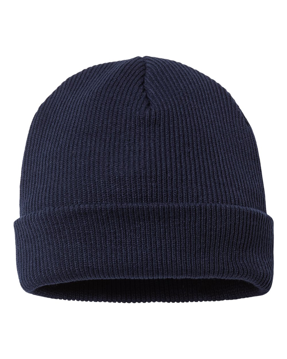 Rear View of Dark Nocturnal Whirlibird™ Cuffed Beanie - 191132