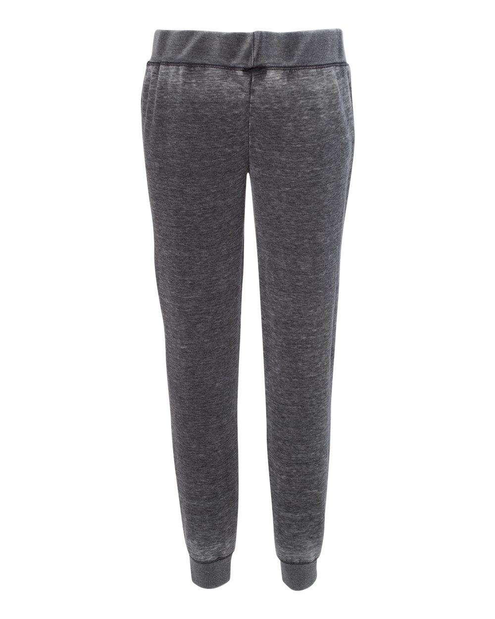 Rear View of Dark Smoke Women’s Vintage Zen Fleece Joggers - 8944