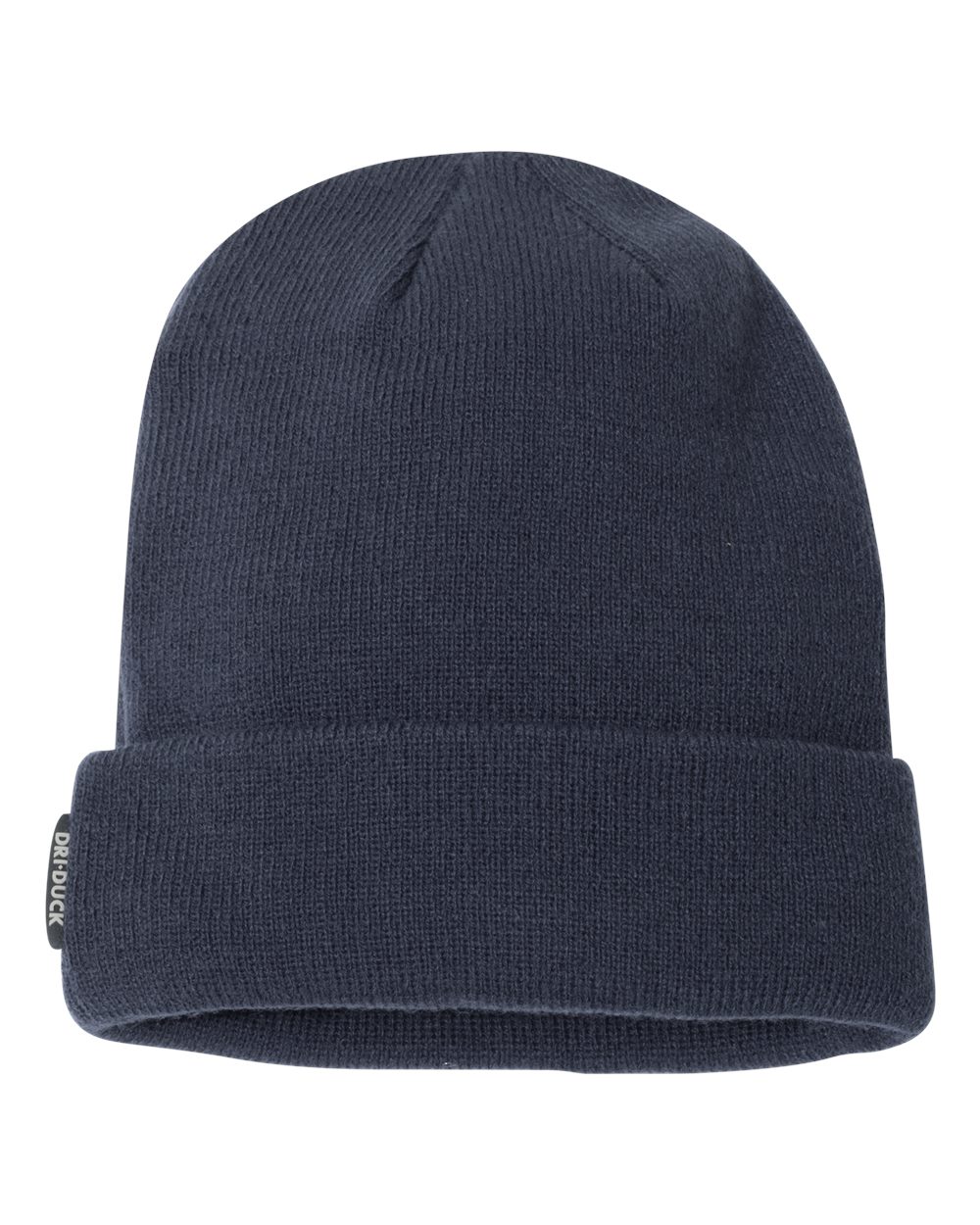 Rear View of Deep Blue Basecamp Performance Cuffed Beanie - 3562