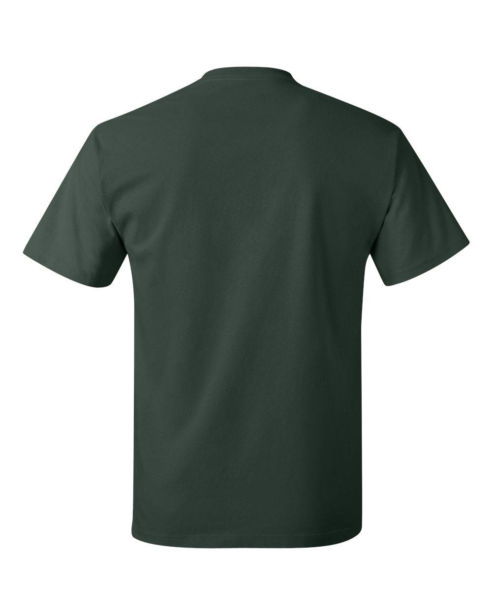 Rear View of Deep Forest Authentic T-Shirt - 5250