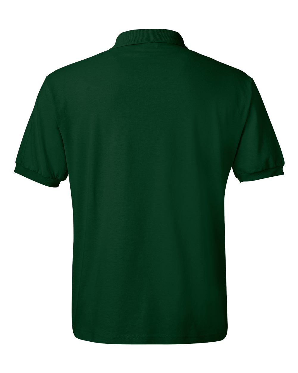 Rear View of Deep Forest Ecosmart® Jersey Polo - 054X