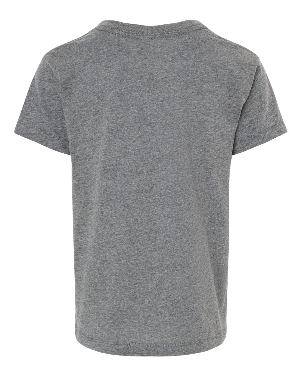 Rear View of Deep Heather Toddler Jersey Tee - 3001T