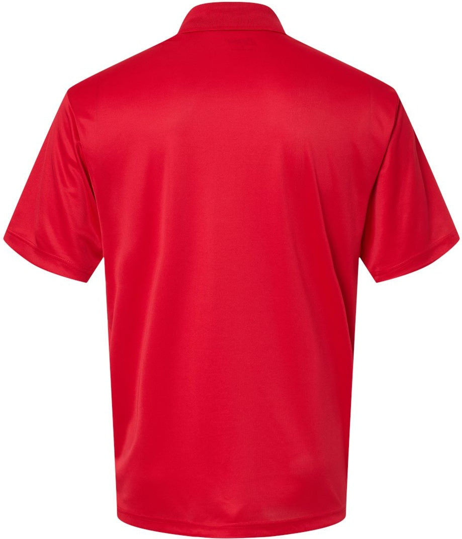 Rear View of Deep Red Sebring Performance Polo - 500