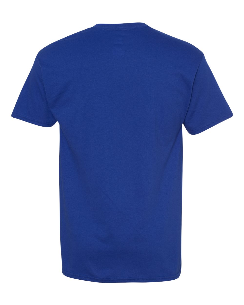 Rear View of Deep Royal X-Temp® Performance T-Shirt - 4200