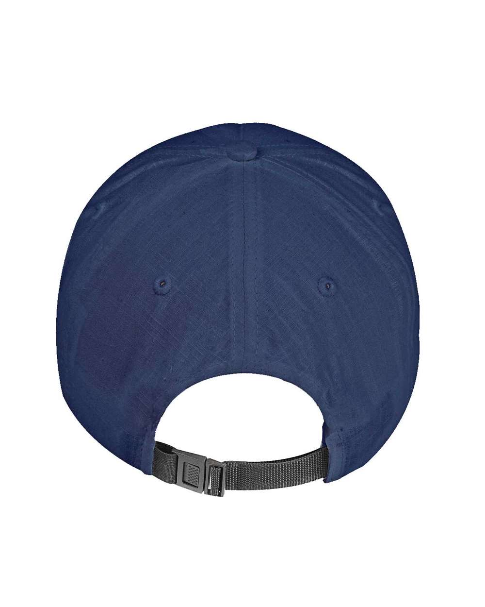 Rear View of Denim Blue Hemp Hero Cap - EC7103