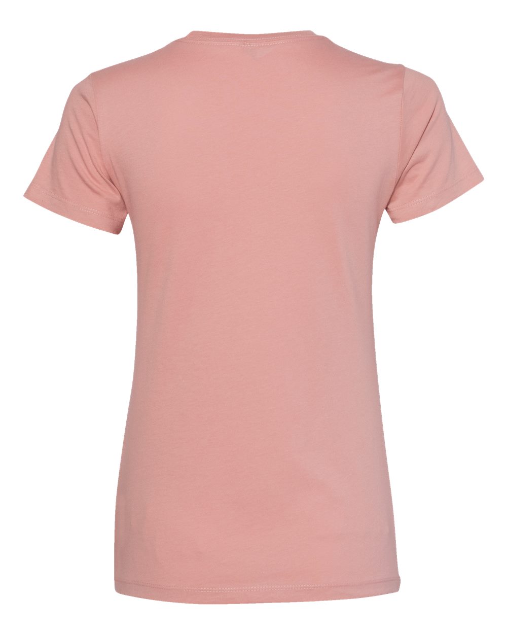 Rear View of Desert Pink Women’s Cotton T-Shirt - 3900
