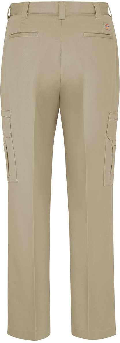Rear View of Desert Sand - 30I Industrial Cotton Cargo Pants - LP39
