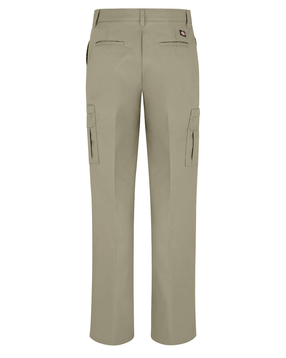 Rear View of Desert Sand Women's Premium Cargo Pants - FW72
