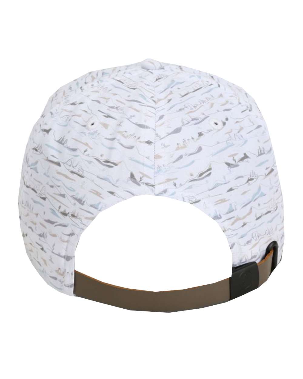 Rear View of Desert The Aloha Rope Cap - DNA010