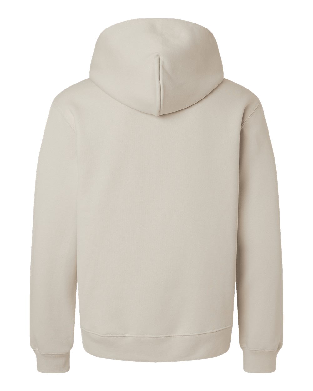Rear View of Dust 10 oz. Heavyweight Hoodie - 4719