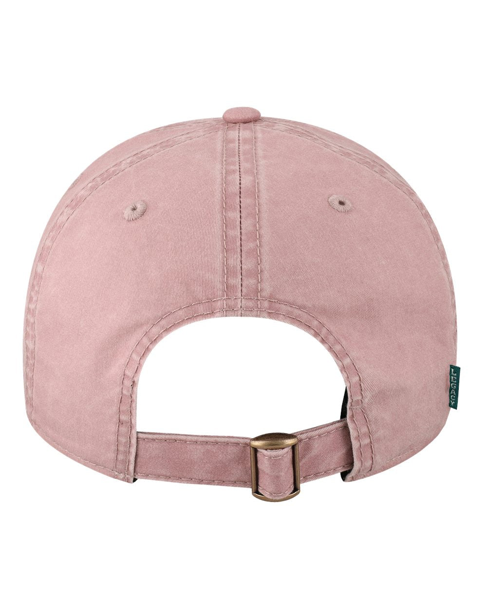 Rear View of Dusty Rose Terra Twill Cap - TTA