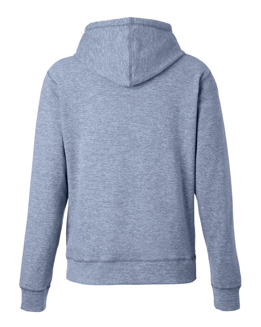 Rear View of Electric Midnight Women's Electric Fleece Hooded Sweatshirt - 8742