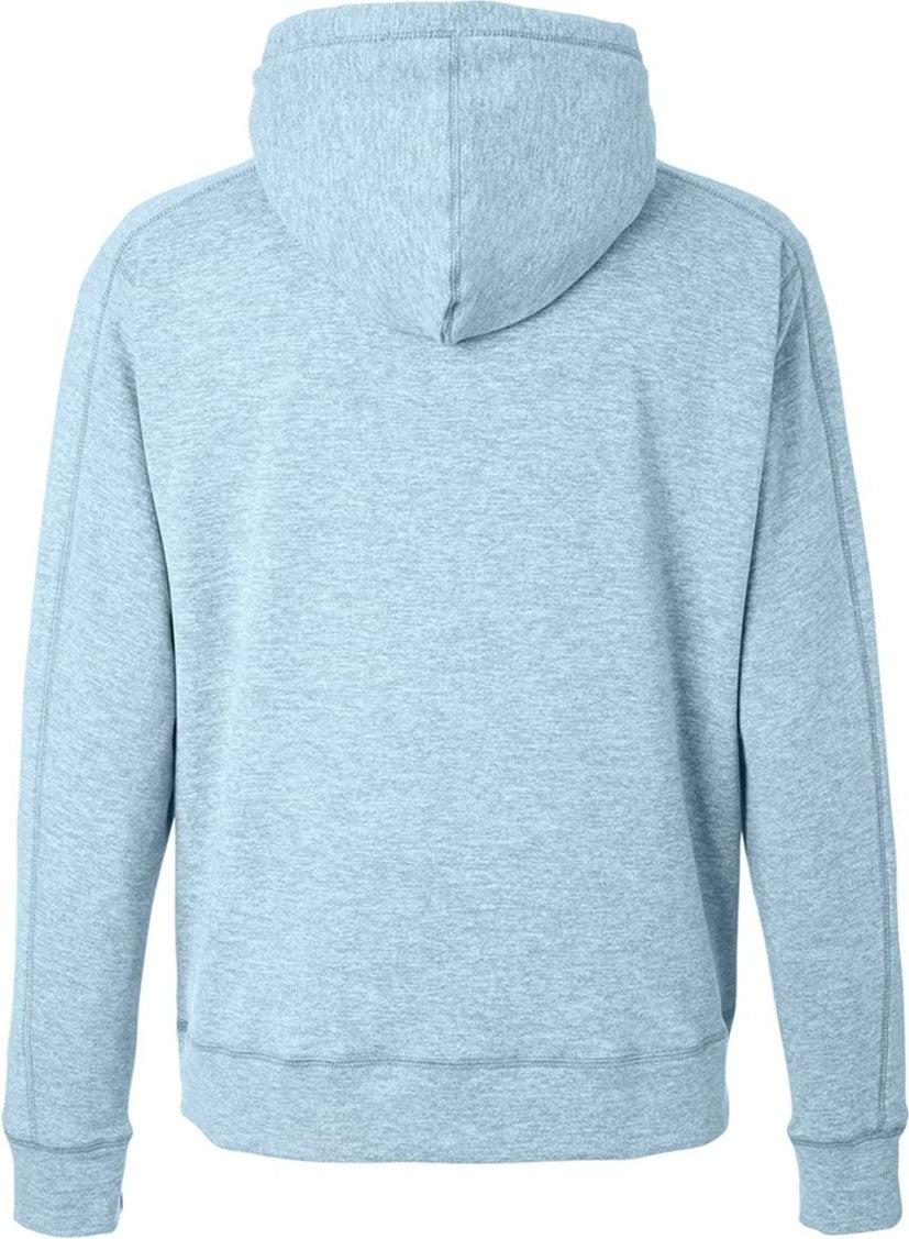 Rear View of Electric Sky Electric Fleece Hooded Sweatshirt - 8740