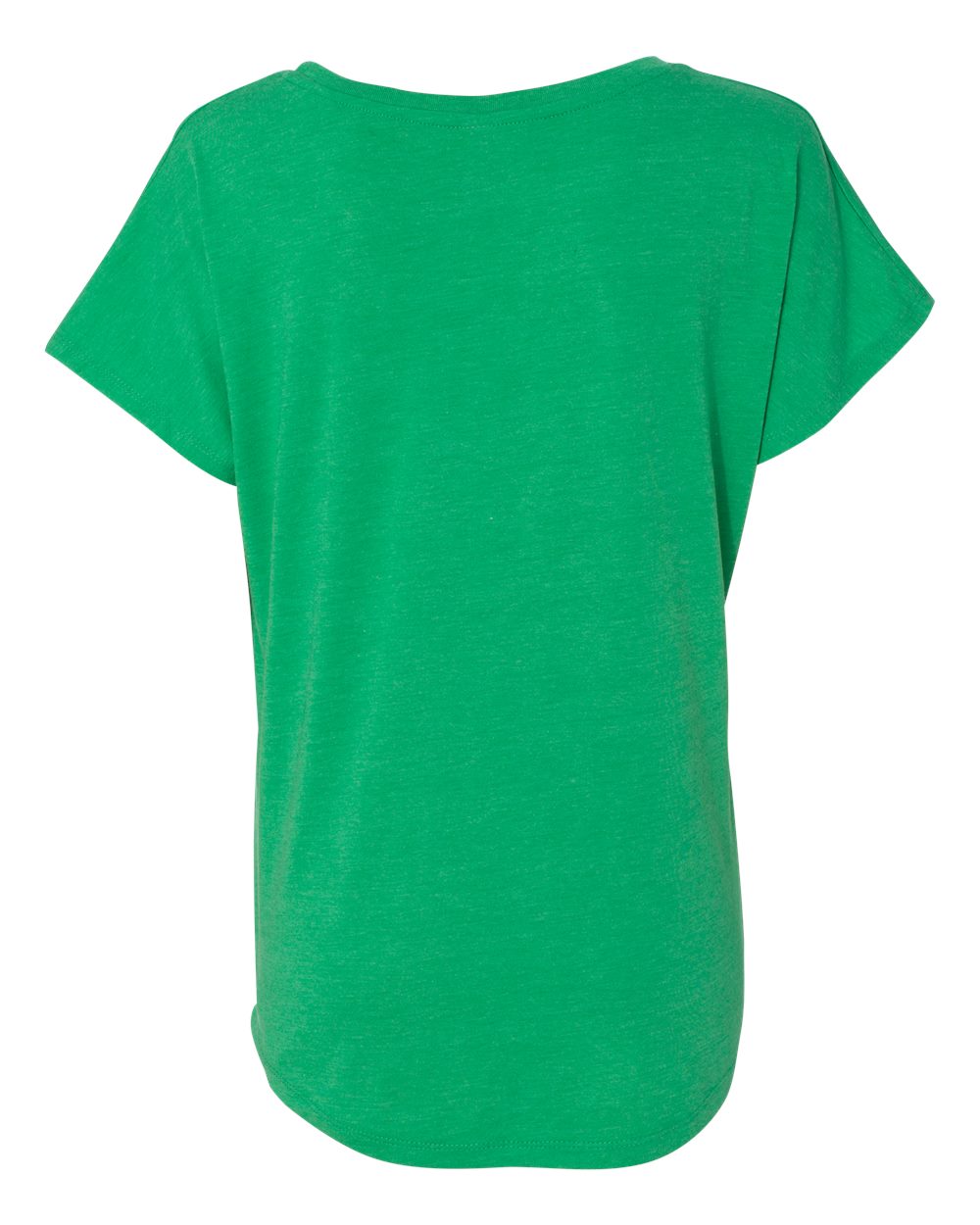 Rear View of Envy Women’s Triblend Dolman T-Shirt - 6760